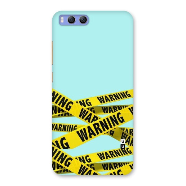 Warning Design Back Case For Xiaomi Mi 6 Mobile Phone Covers Cases In India Online At Coverscart Com