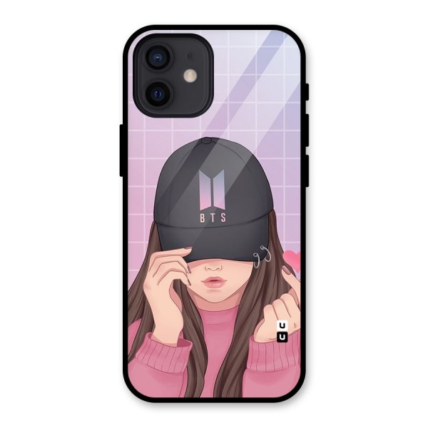 Anime Beautiful BTS Girl Glass Back Case for iPhone 12 | Mobile Phone Covers  & Cases in India Online at 